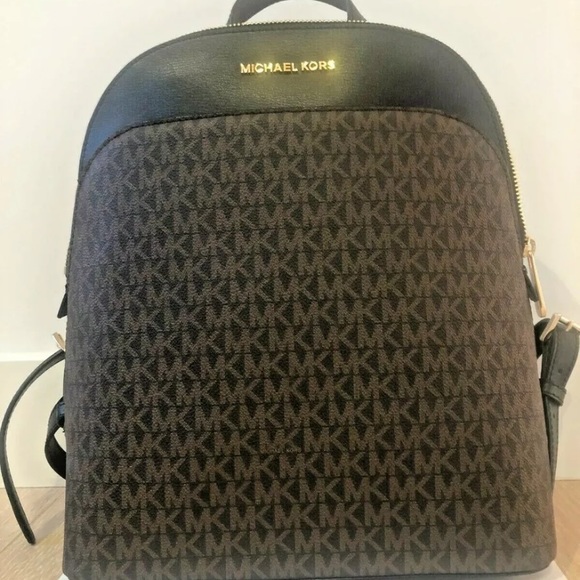 Bags | Michael Kors Backpack Emmy Brown 